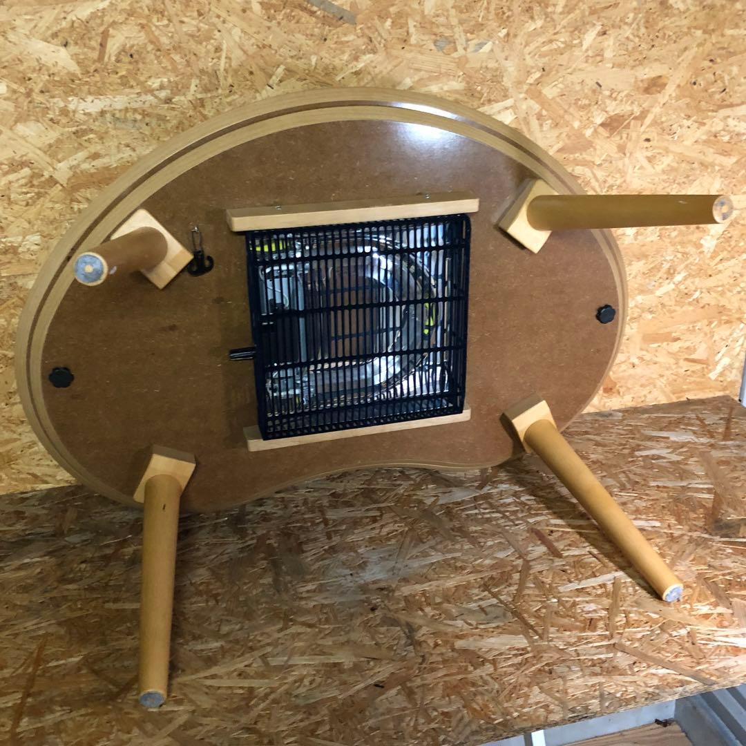 ニトリ 豆型 リビングこたつテーブル