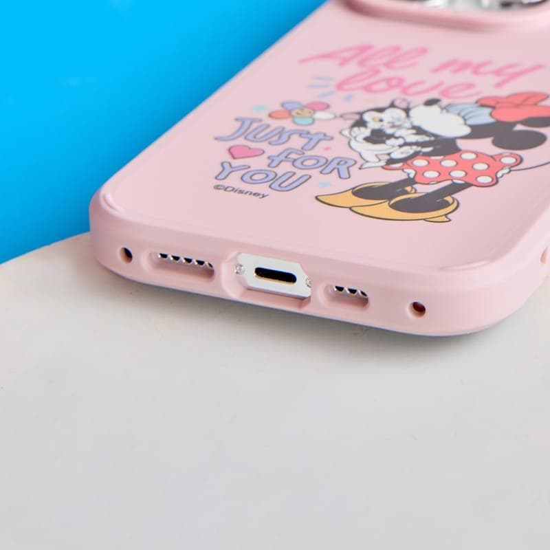 ディズニー ミニーマウス iPhone スマホケース　MagSafe 対応