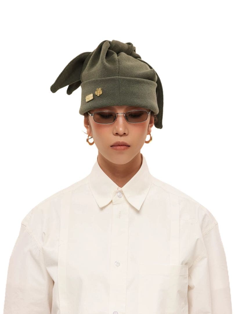 【日本未上陸】6crayon Three tail modern beanie