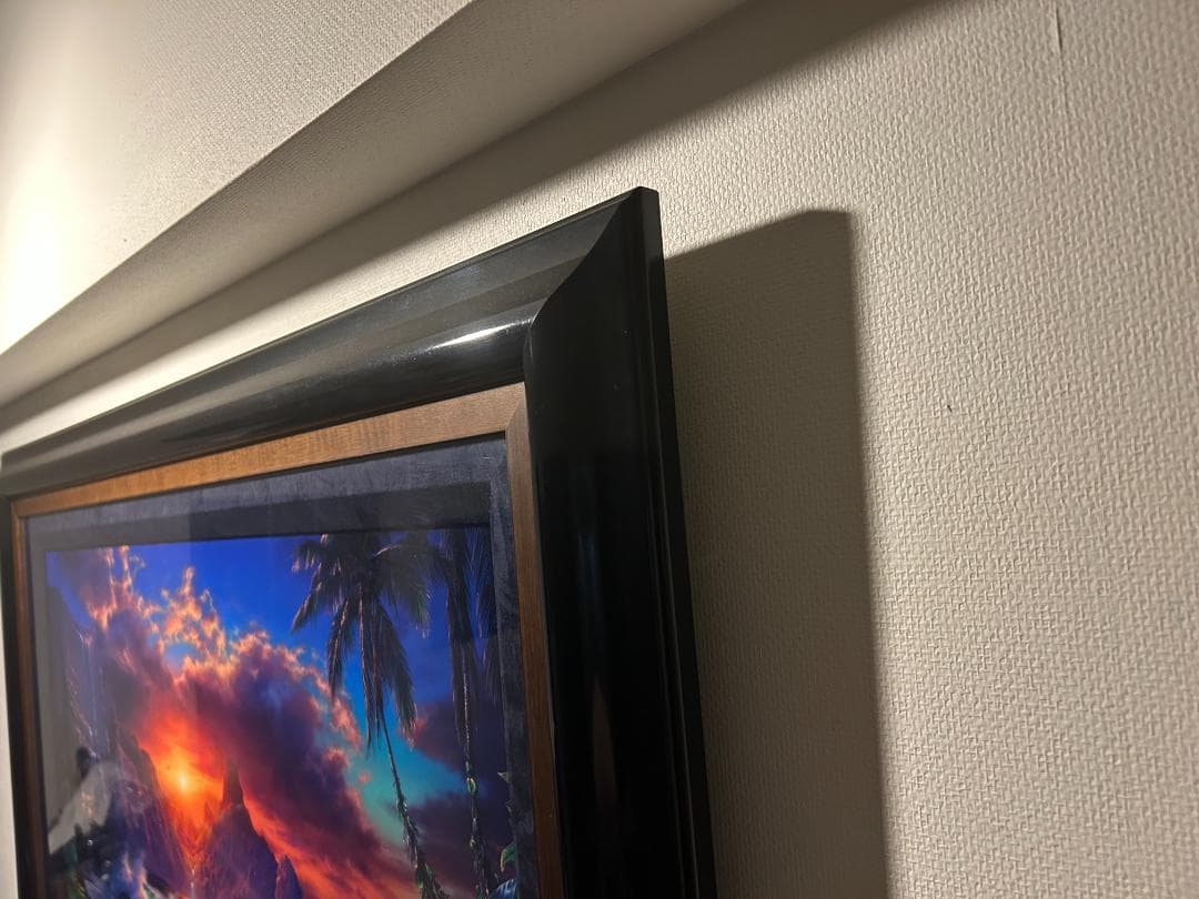 エスケープ Escape ラッセン Lサイズ 版画 真作保証 美品