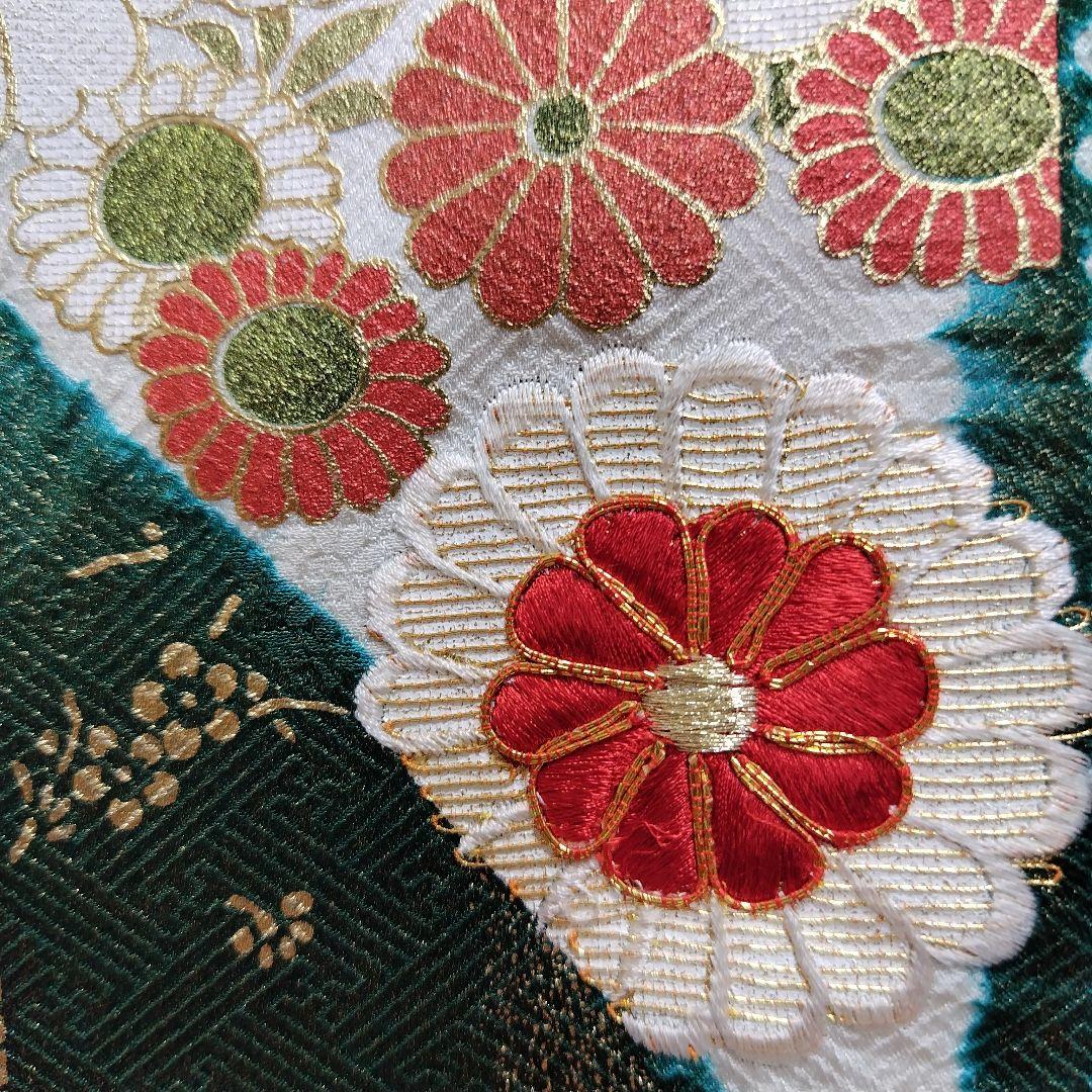 ☆とまとまと☆振袖フルセット(8点)・絞り・古典柄・吉翔文様・金駒刺繍