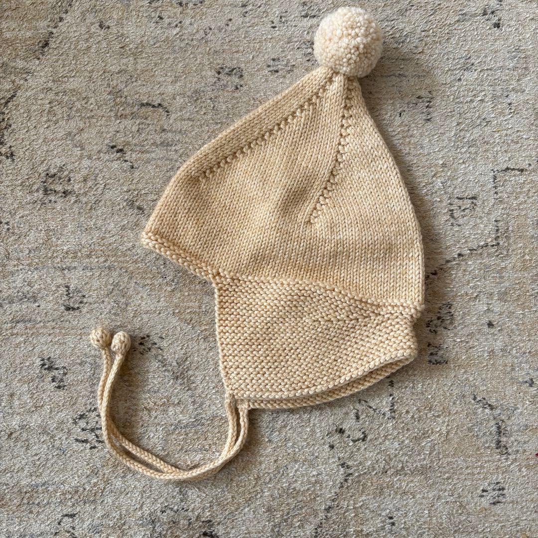 帽子 Misha & Puff pointy peak hat 0-6M