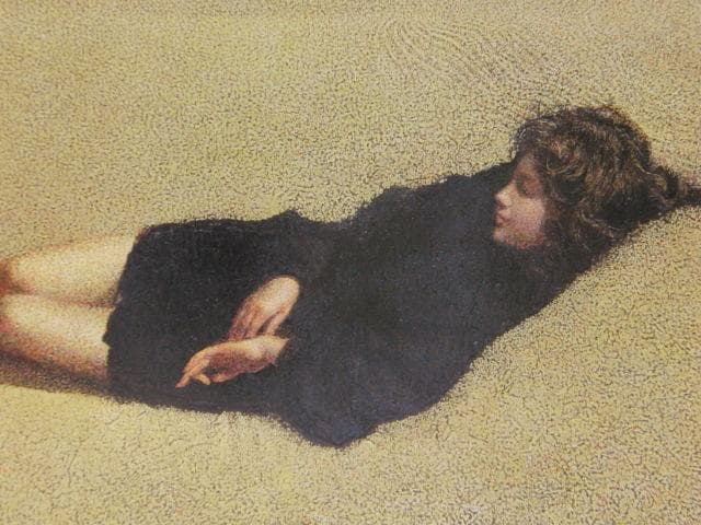 松澤茂雄、【砂丘】、希少な額装用画集より、新品額装付、状態良好