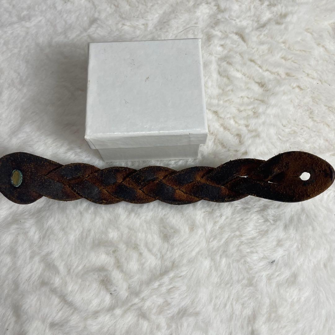 Maison Martin Margiela/アーティザナル/レザーバングル