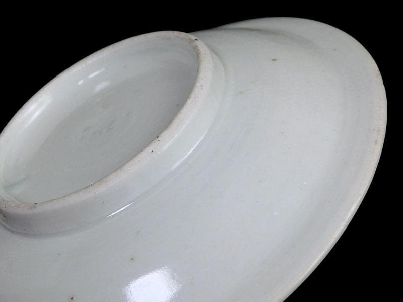 古伊万里　色絵　茄子の図　３寸半皿　手塩皿　A832AS-fbuv