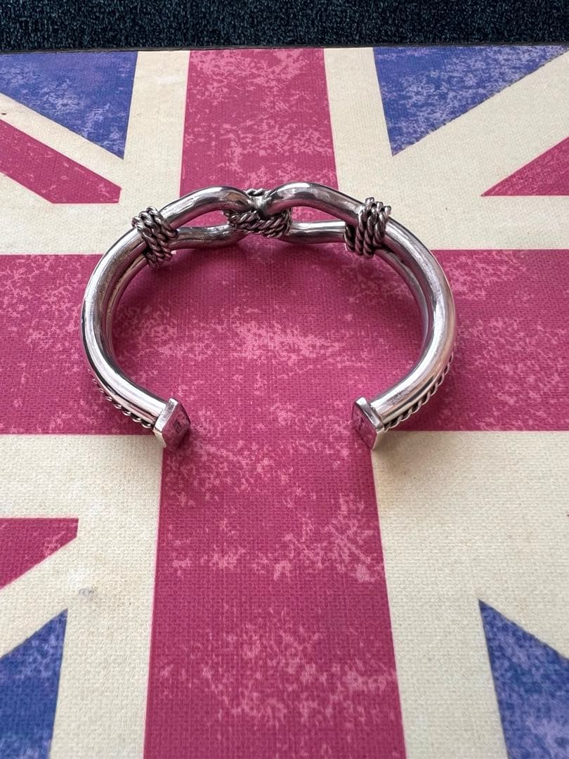 5mm幅希少！スティーブアルビソ　ホースウィスパラーバングル