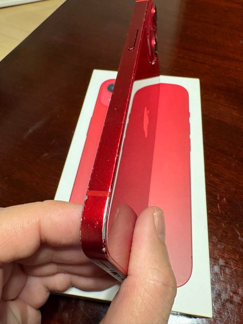 Apple iPhone 13 (PRODUCT)RED 本体
