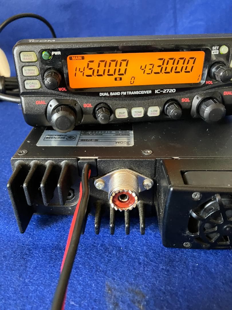 iCOM　 IC-2720D 144MHz/430MHz　【訳あり品】