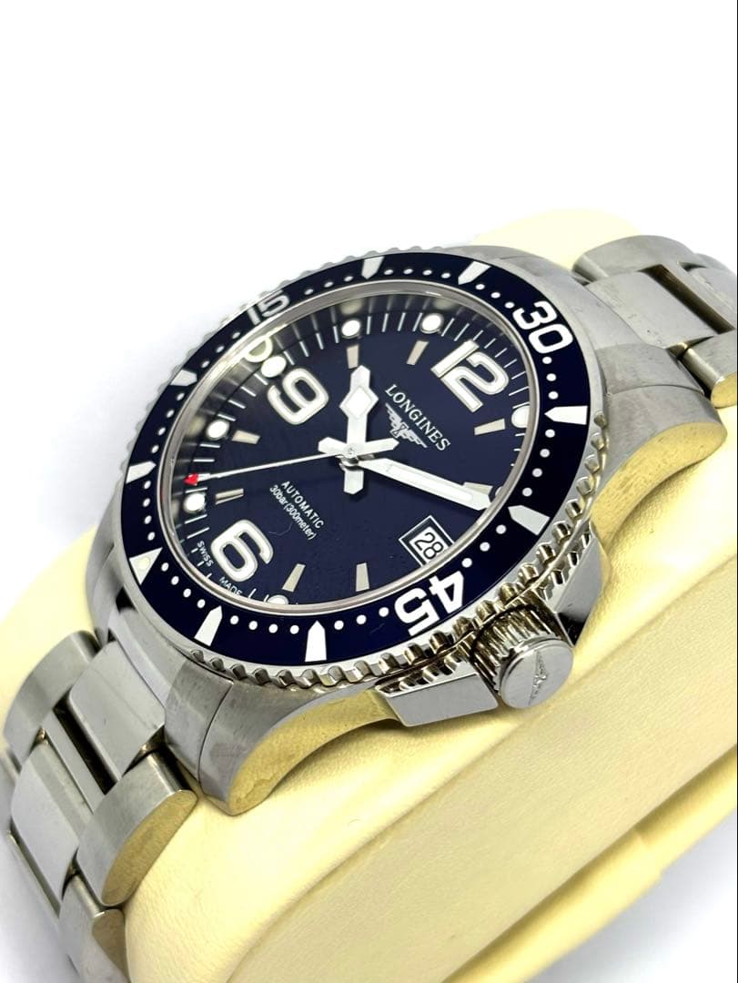 LONGINES ロンジン ハイドロコンクエスト 自動巻き ブルー文字盤