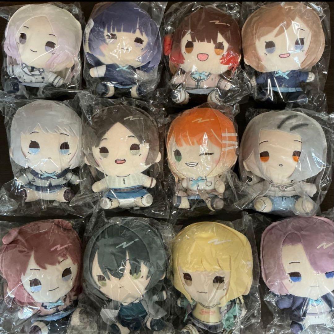 新品未開封 学園アイドルマスター もちどる ぬいぐるみ 全12種セット