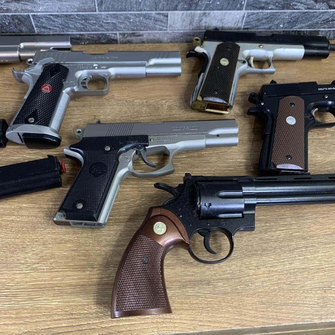 日本製　トイガン　8丁　まとめ売り　ハンドガン　ガスガン　電動ガン　エアガン