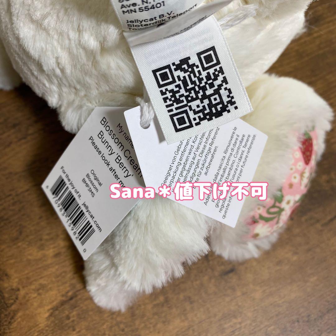 新作　新品　ジェリーキャット　バニー　うさぎ　いちご　イチゴ　ぬいぐるみ　ベリー