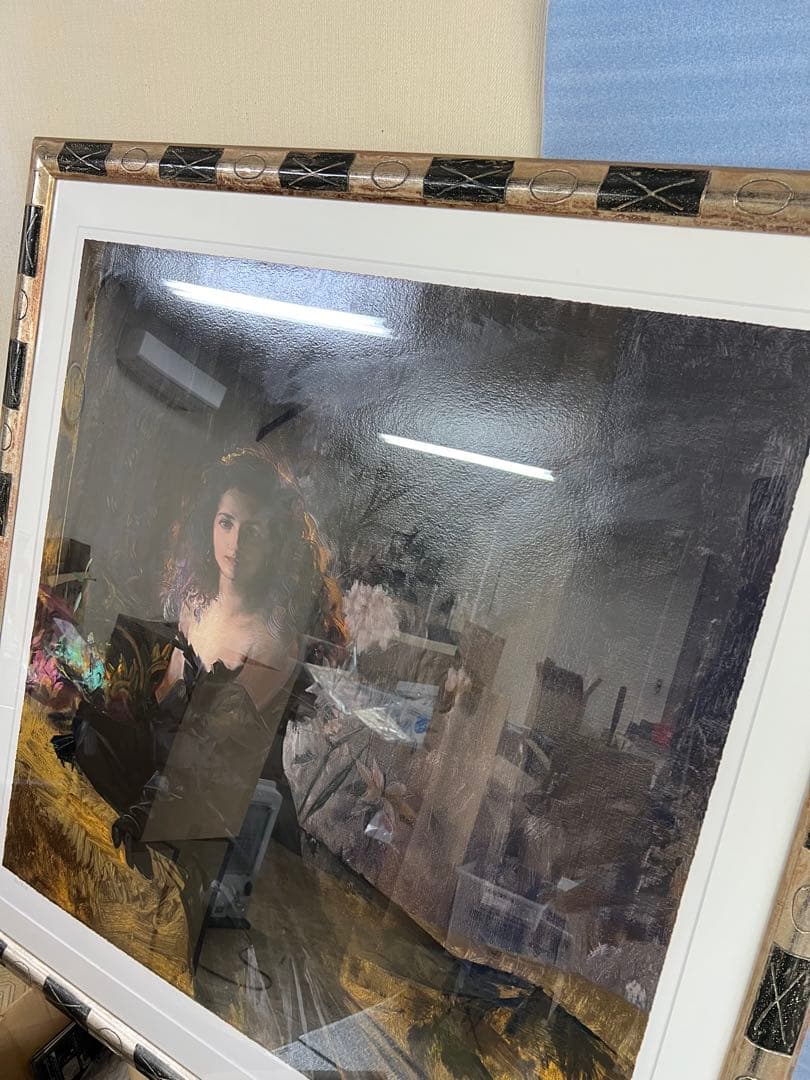 トレンツ・リャド カロリーナ・アミーゴ嬢 シルクスクリーン