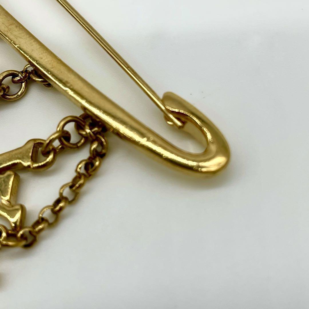 【極美品 鑑定済】ルイヴィトン ピン ブローチ ブロッシュ エバングル ヌリス