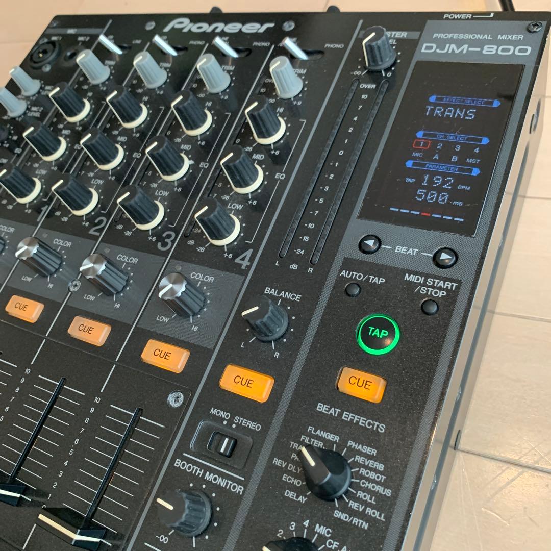 Pioneer DJM-800 DJミキサー　 角度調整ミキサー専用スタンド付