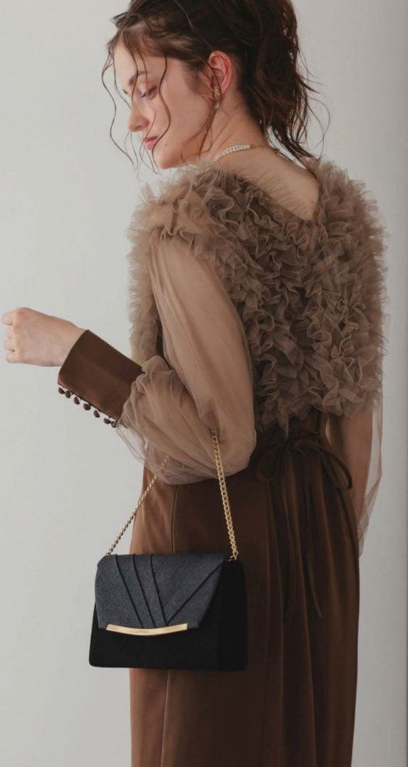 dorry doll フリルブラウスセットドレス