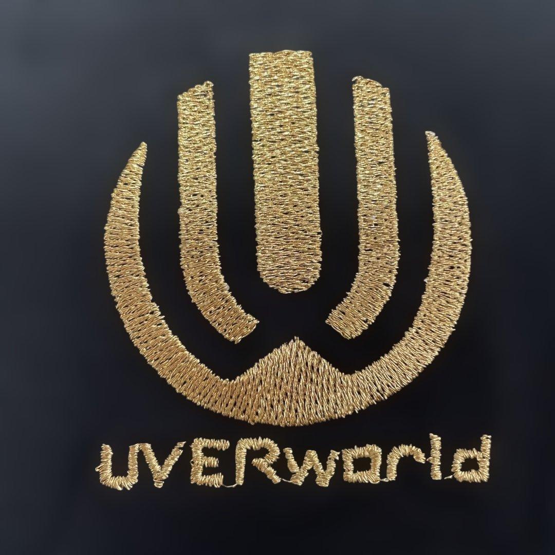 UVERworld ブラック手袋 グリッター刺繍