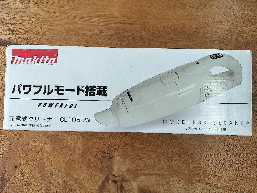 Makita マキタ 充電式クリーナー CL105DW 新品未使用