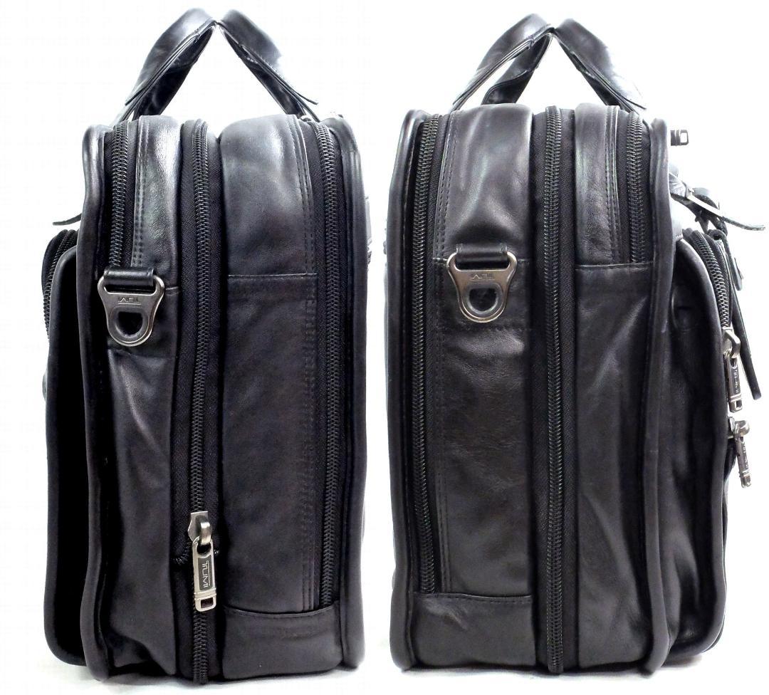 トゥミ 96141G4.4（廃番） レザー・オーガナイザーPCブリーフ【美品】