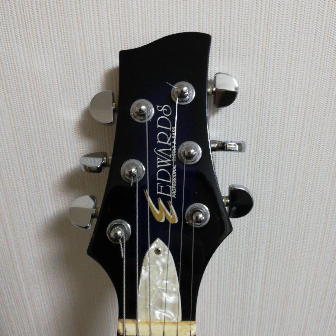 EDWARDS エレキギター ブルー