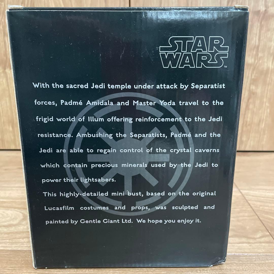 ジェントルジャイアント　希少スターウォーズ　ミニバスト　パドメ