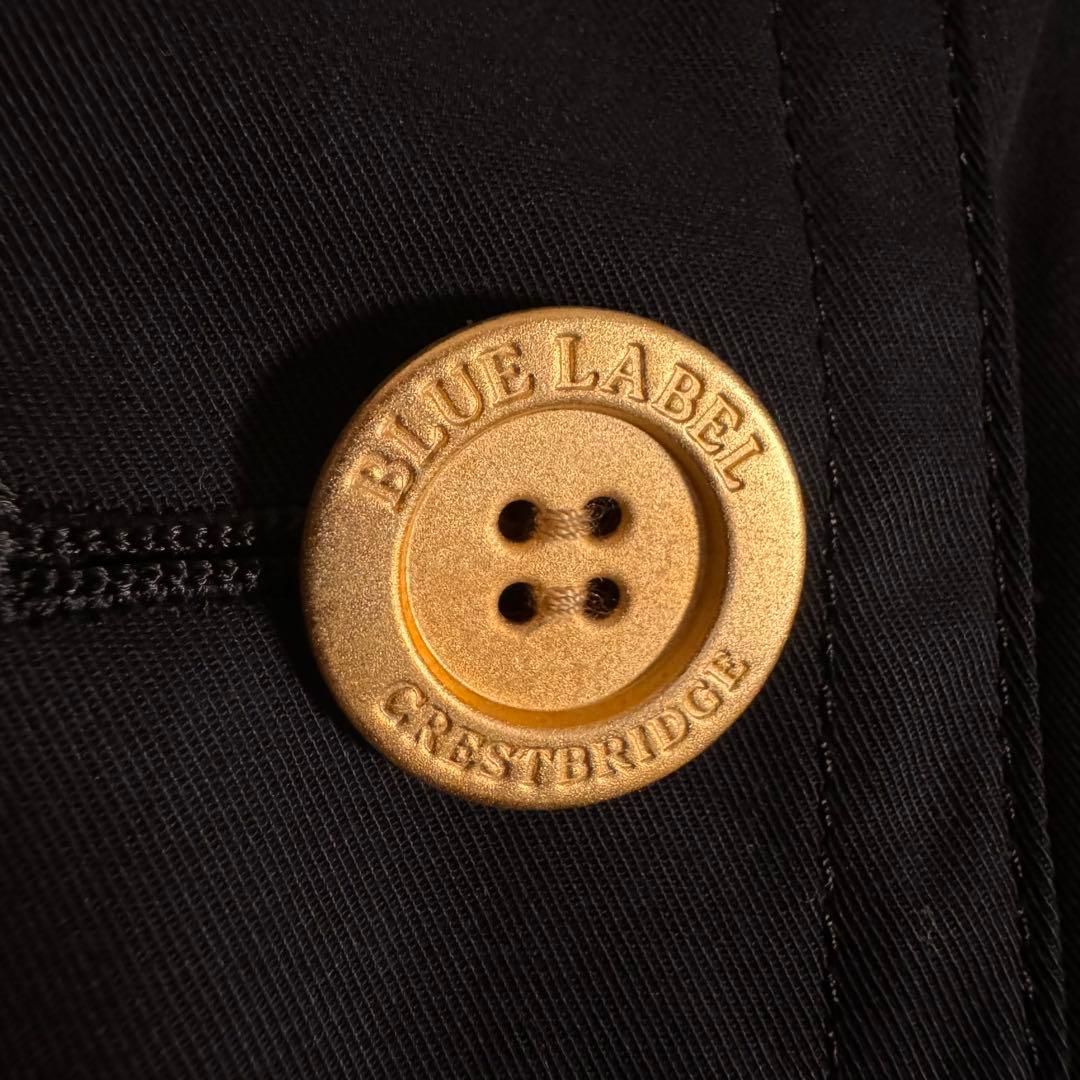 【美品】バーバリーブルーレーベル クレストブリッジ トレンチスカート