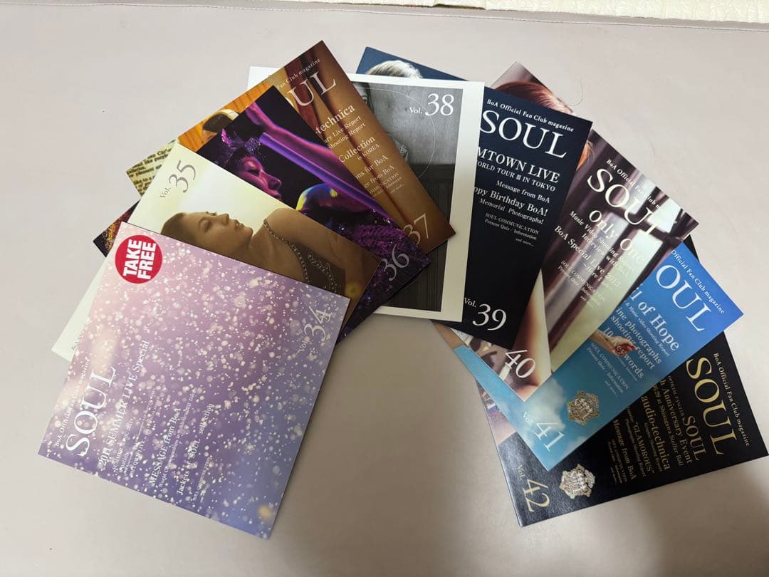 BoA SOUL 会報34冊セット