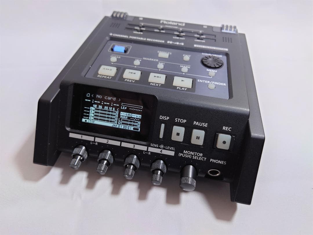 【R-44】Roland/ポータブルレコーダー✨名機【未使用保管品・動作確認済】