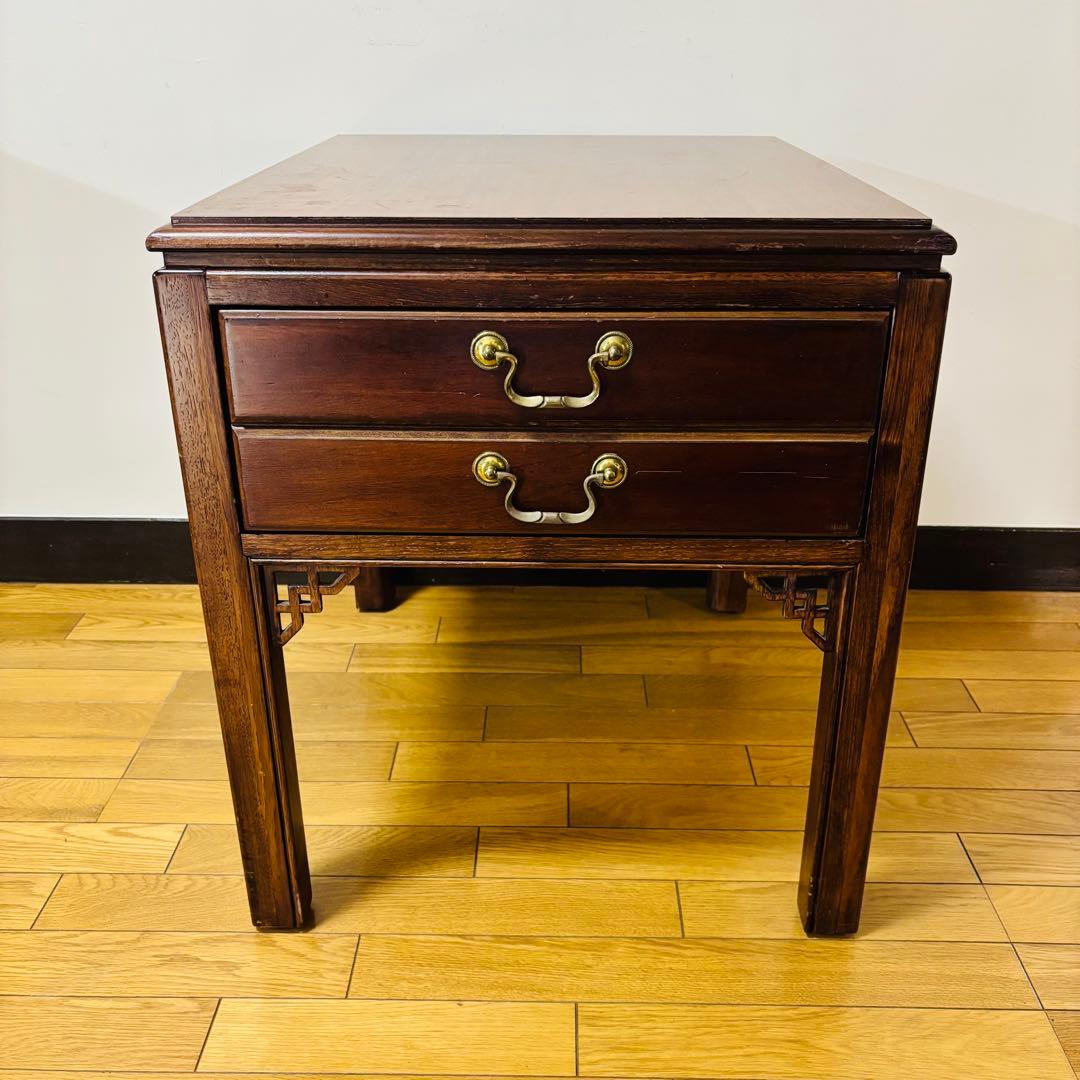 DREXEL HERITAGE Touraine　サイドテーブル　収納付き