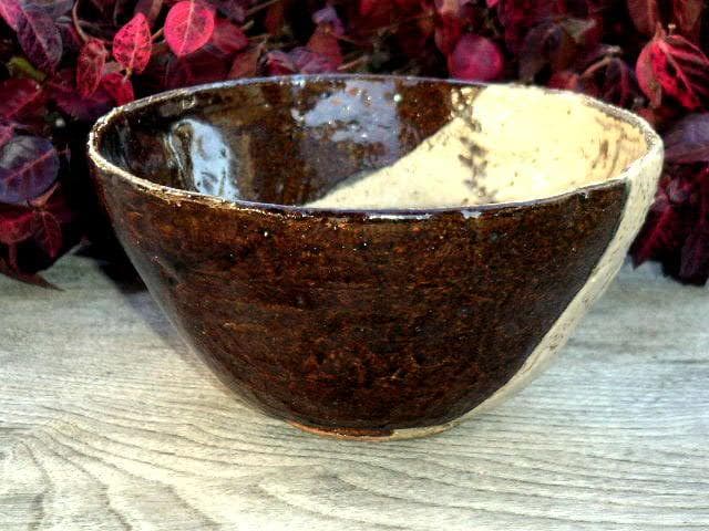 ♥志野織部　茶碗　在印　桐箱付き　志野　織部　骨董品