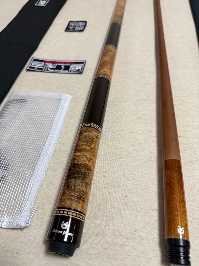 新作　早川工房カスタムキュー　グリップ3分割　NO.353