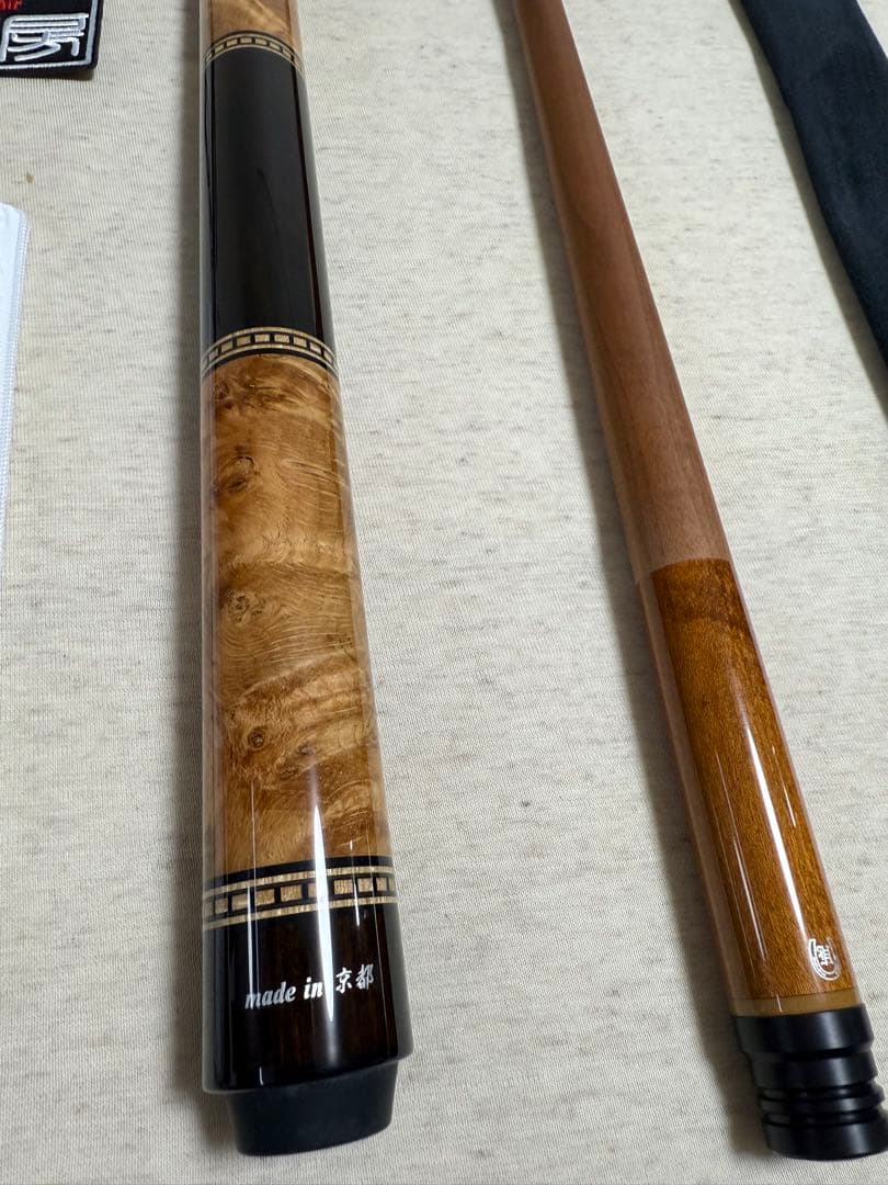新作　早川工房カスタムキュー　グリップ3分割　NO.353