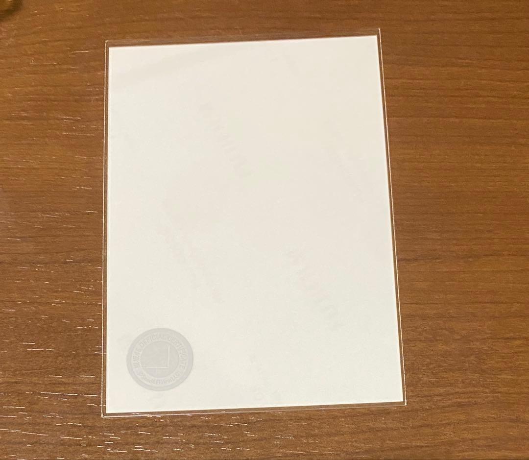 櫻坂46 2025年 浴衣 チュウ 武元唯衣 直筆サイン 生写真 限定