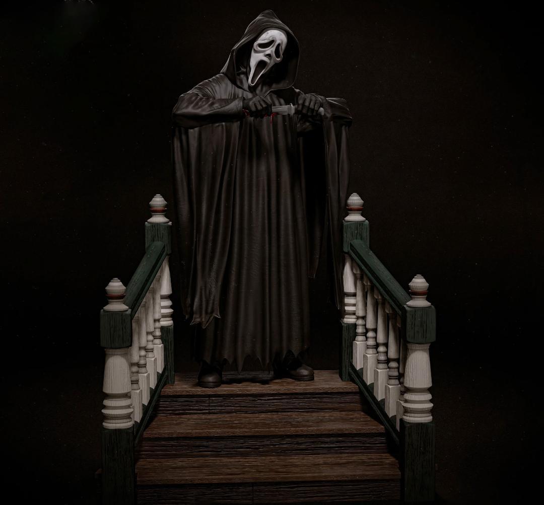 1/10　未塗装 未組立　フィギュア　ガレージキット 　ghostface