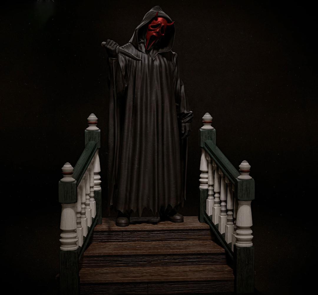 1/10　未塗装 未組立　フィギュア　ガレージキット 　ghostface