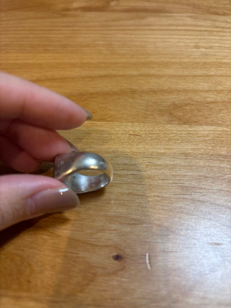 Tom Wood トムウッド　リング　cushion 緑　グリーン　54