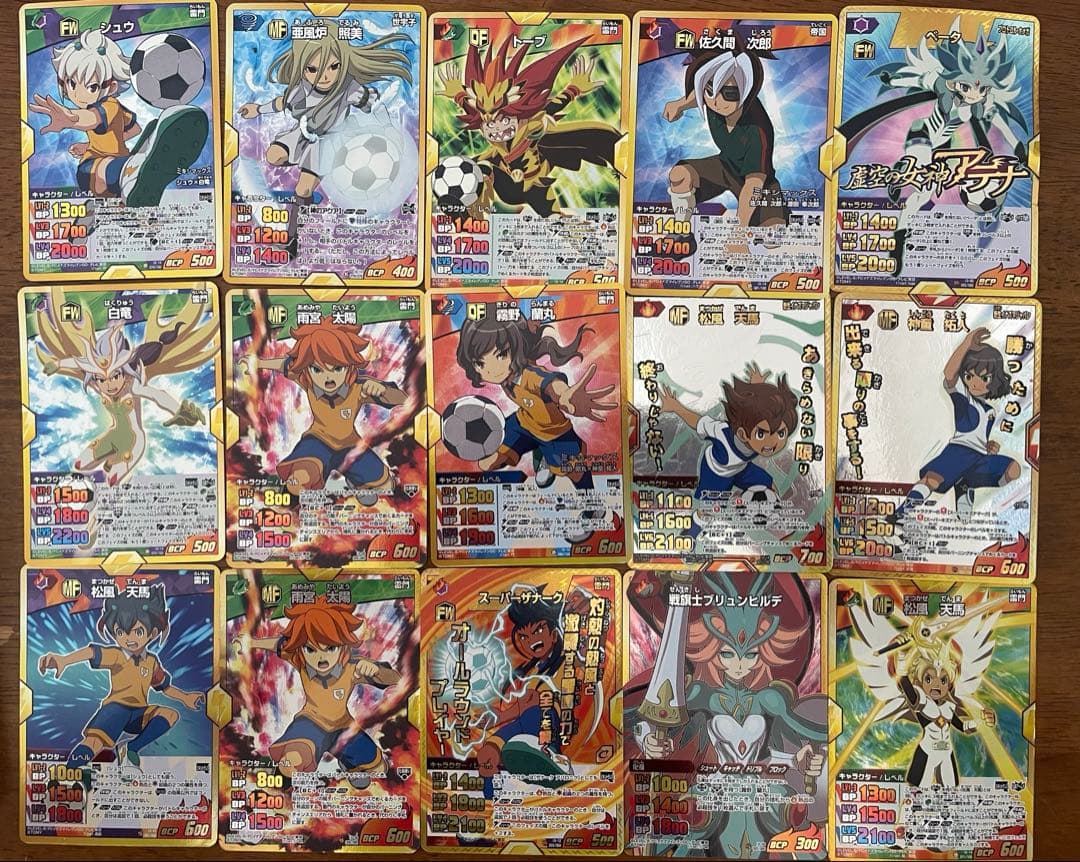 観*客様 イナズマイレブンカード・シール　まとめ売り