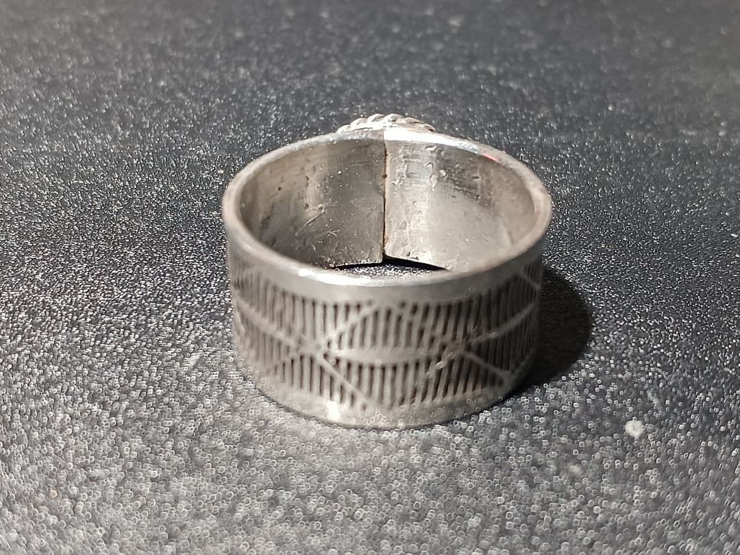 インディアンジュエリー　ナバホ　アンディキャドマン　リング