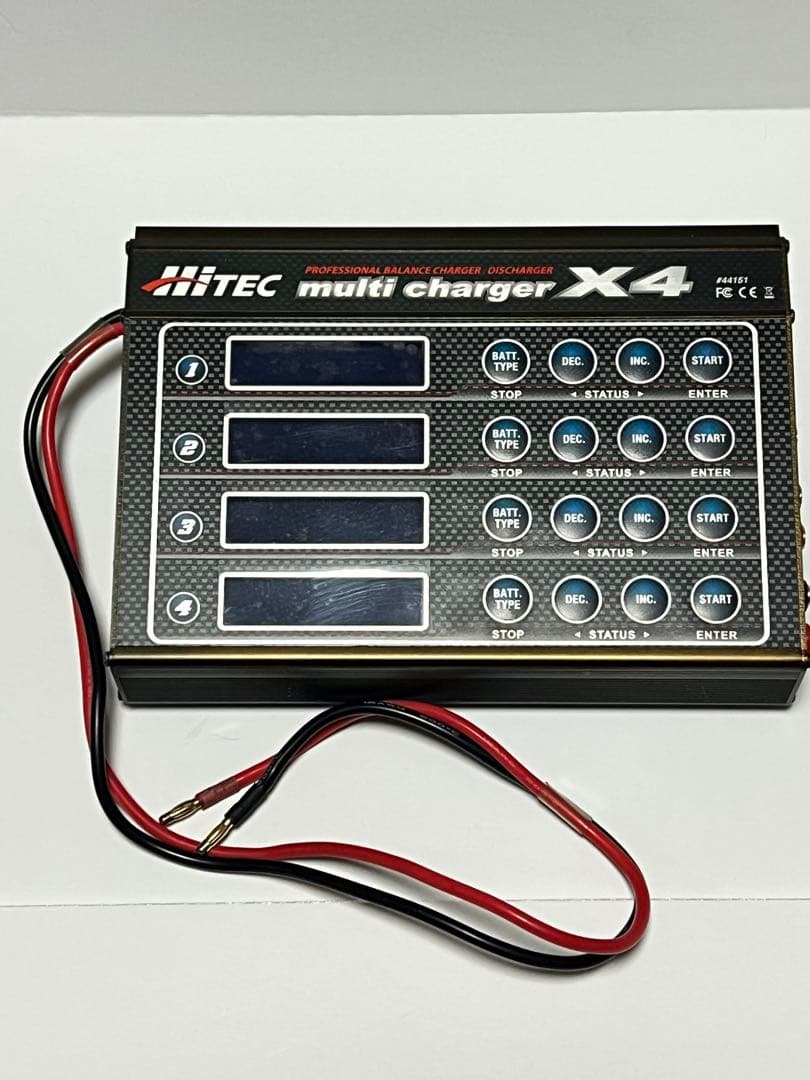HiTEC multi charger X4 充電器　安定化電源付