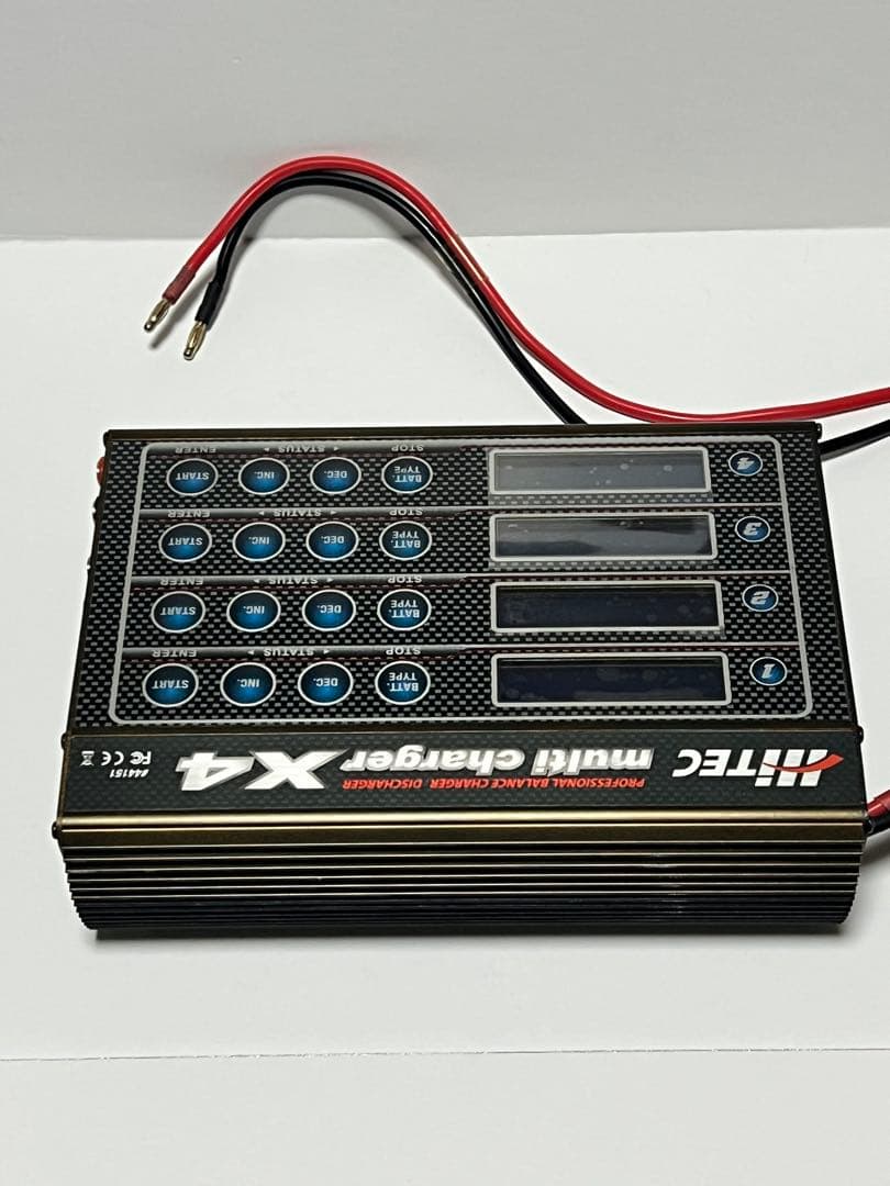 HiTEC multi charger X4 充電器　安定化電源付