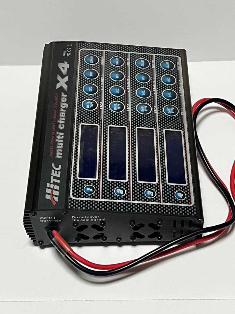 HiTEC multi charger X4 充電器　安定化電源付