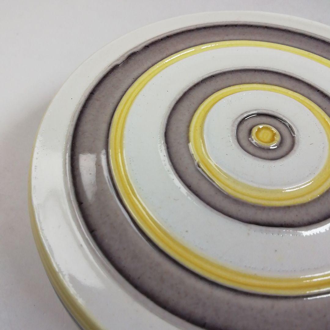 Ｔ６９２　香合　『交趾　独楽』『谷口翠雲 造』　共箱　茶道具