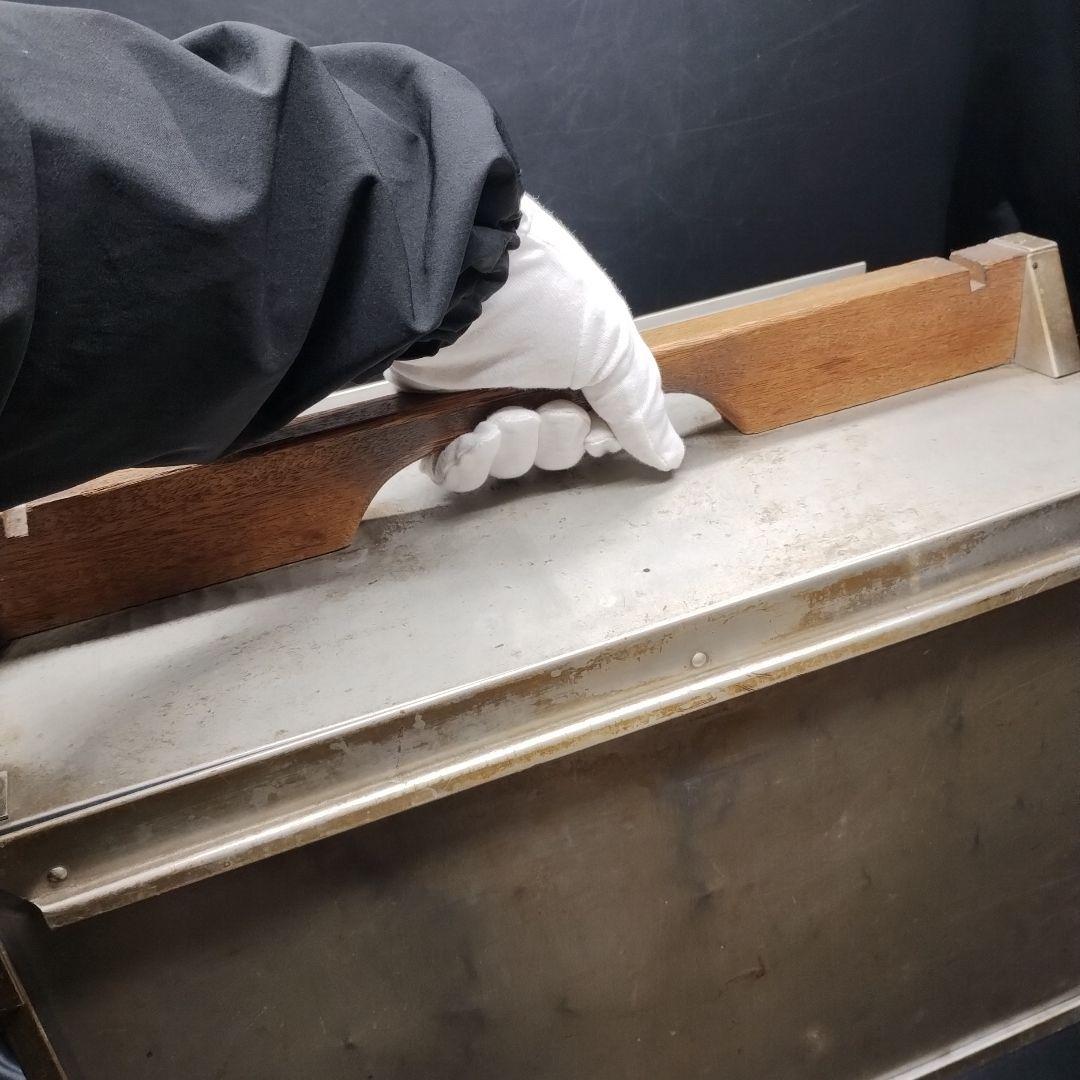 ◼️昭和レトロ◼️アルミ 出前箱 横型 4段