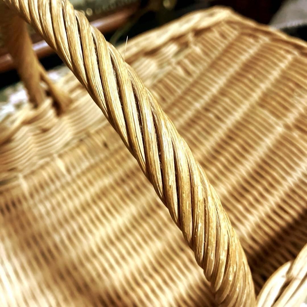 フランスアンティーク舟形パニエ　フランスアンティークパニエ