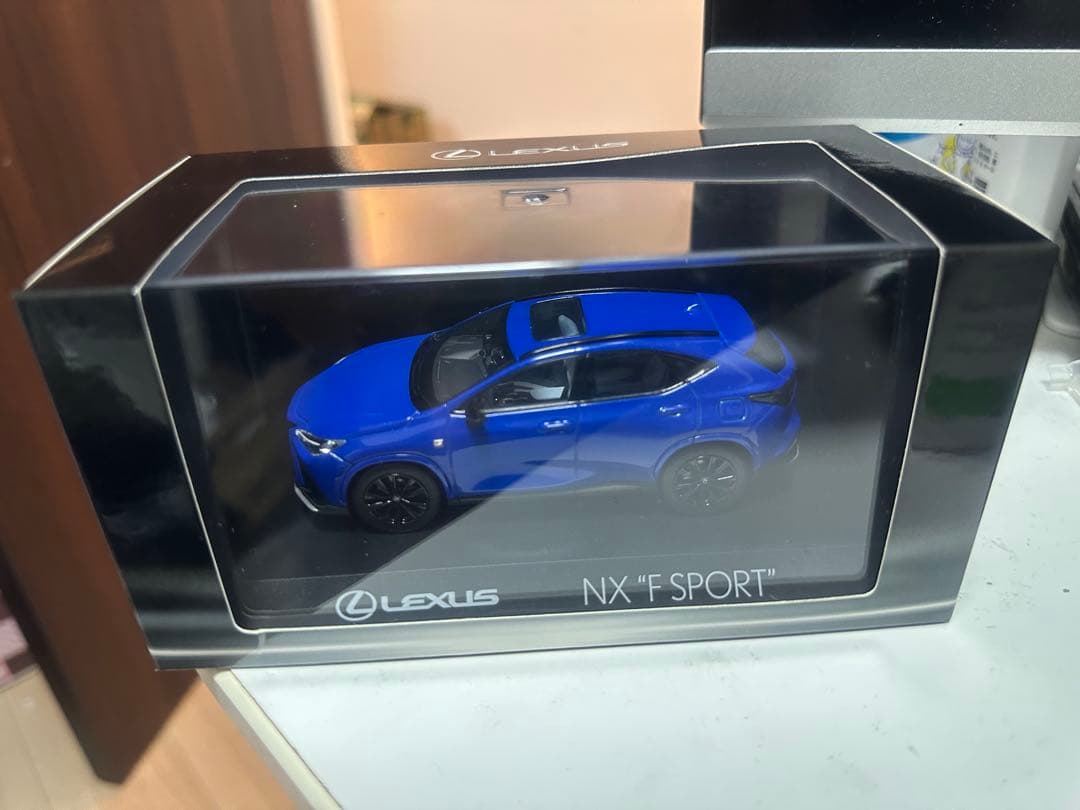 レクサス ミニカー NX ヒートブルーコントラストレイヤリング LEXUS