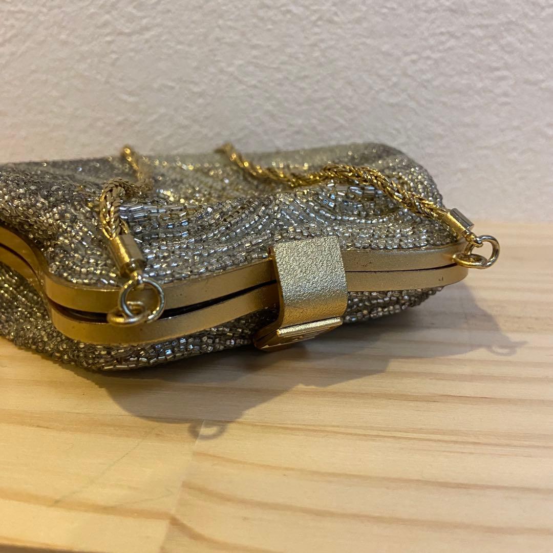 【RRQ】Pierre Balmain ビーズバッグ