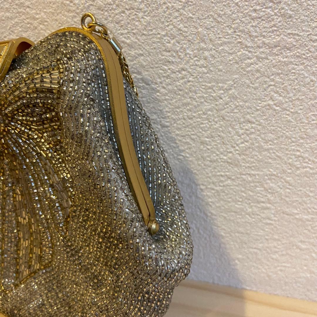 【RRQ】Pierre Balmain ビーズバッグ