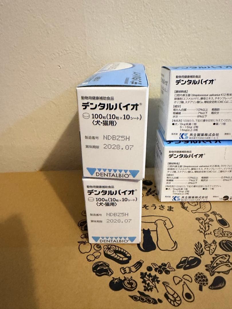 DENTALBIO デンタルケア用品 100個入り 6箱セット