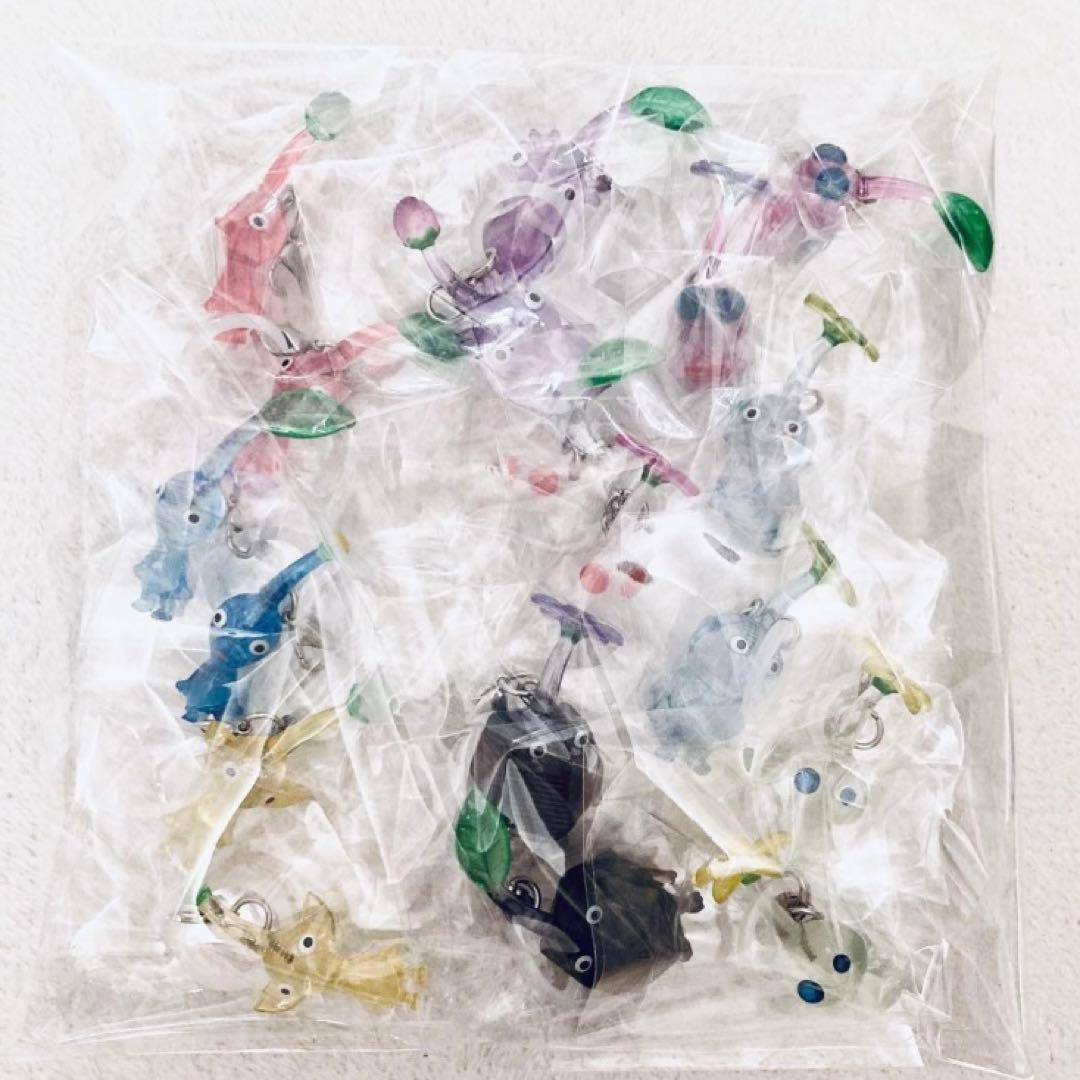 ピクミン　めじるしアクセサリー　マスコット&フルーツグミ　フルコンプセット+2点