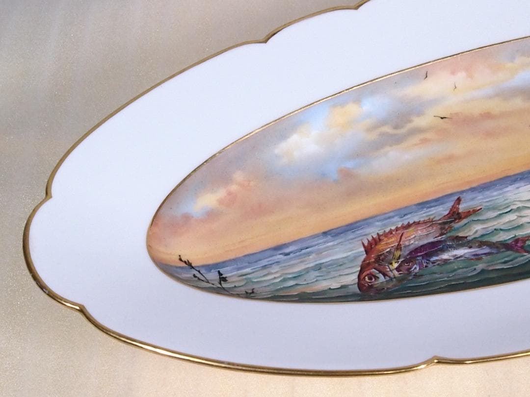 【激レア】H&C アビランド リモージュ 飾り皿/プレート フランスアンティーク